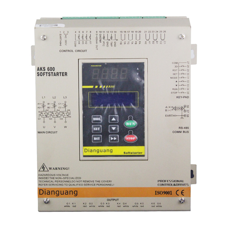 AKS-601／400A中文保護(hù)器／AKS600軟起動(dòng)保護(hù)器-電光防爆科技股份有限公司