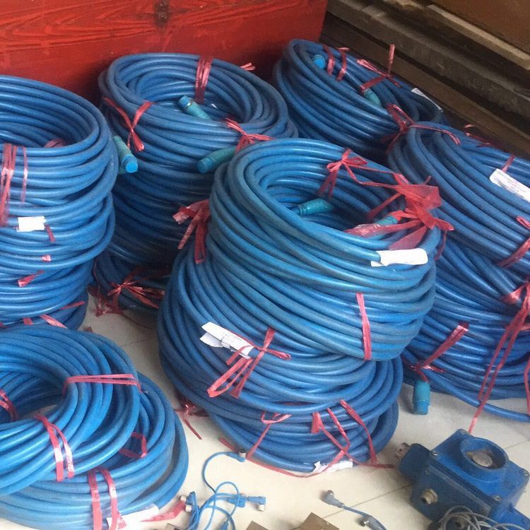 MHYBV-7-1-100礦用通信拉力電纜通訊帶航空插頭接頭 天津華寧電子有限公司